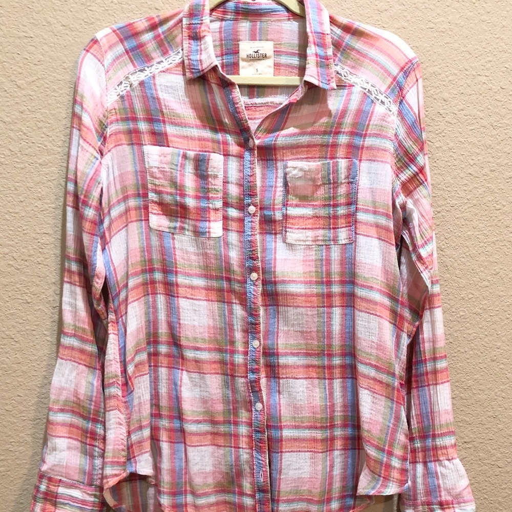 Hollister Plaid Flannel